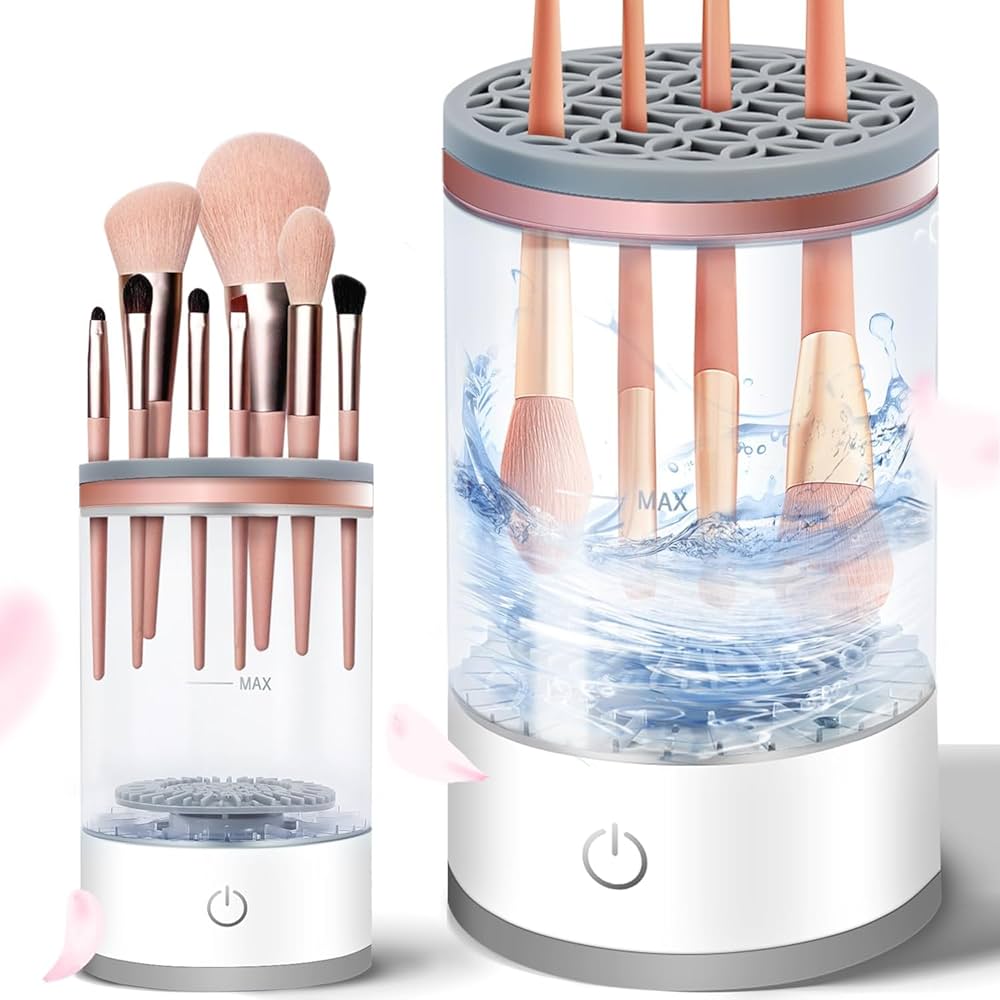 MÁQUINA LIMPIADORA DE BROCHAS DE MAQUILLAJE