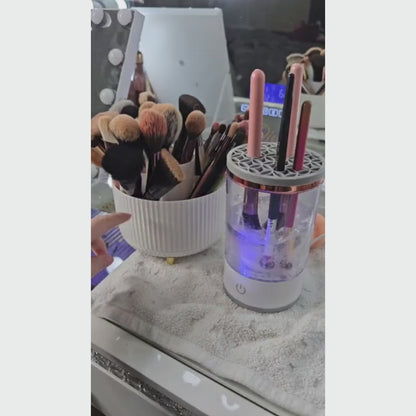 MÁQUINA LIMPIADORA DE BROCHAS DE MAQUILLAJE